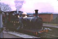 
SECR 27 at the Bluebell Railway, March 1969